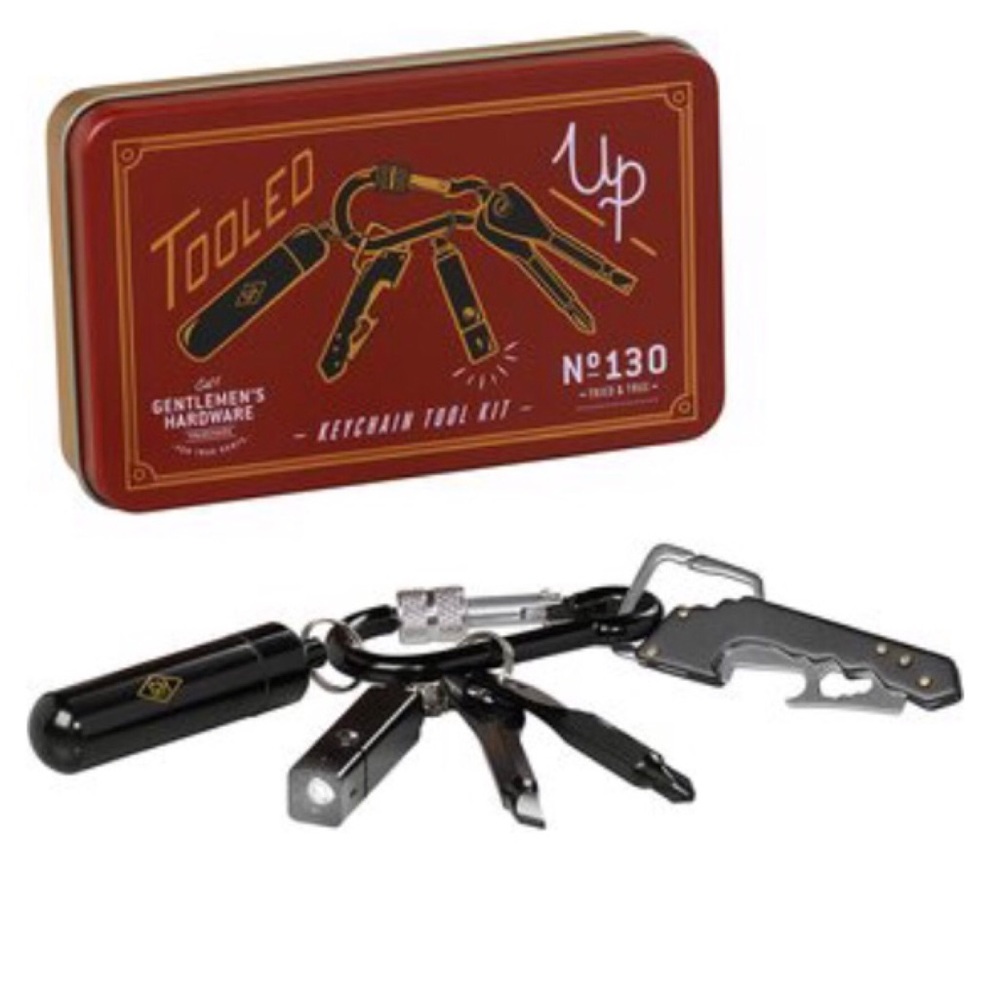 Gentlemen's Hardware Key Chain Tool Kit Set